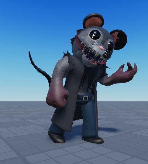 Mercenary_Rose's tweet photo. Rakeenette better look | 🐀

Nobody's favorite mutant rat, and a closer look at his design. What was once a brilliant scientist is now... this.

My first horror OC.

What do you think? https://t.co/G65e4opuPV