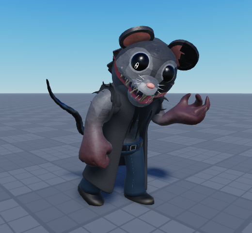Mercenary_Rose's tweet photo. Rakeenette better look | 🐀

Nobody's favorite mutant rat, and a closer look at his design. What was once a brilliant scientist is now... this.

My first horror OC.

What do you think? https://t.co/G65e4opuPV