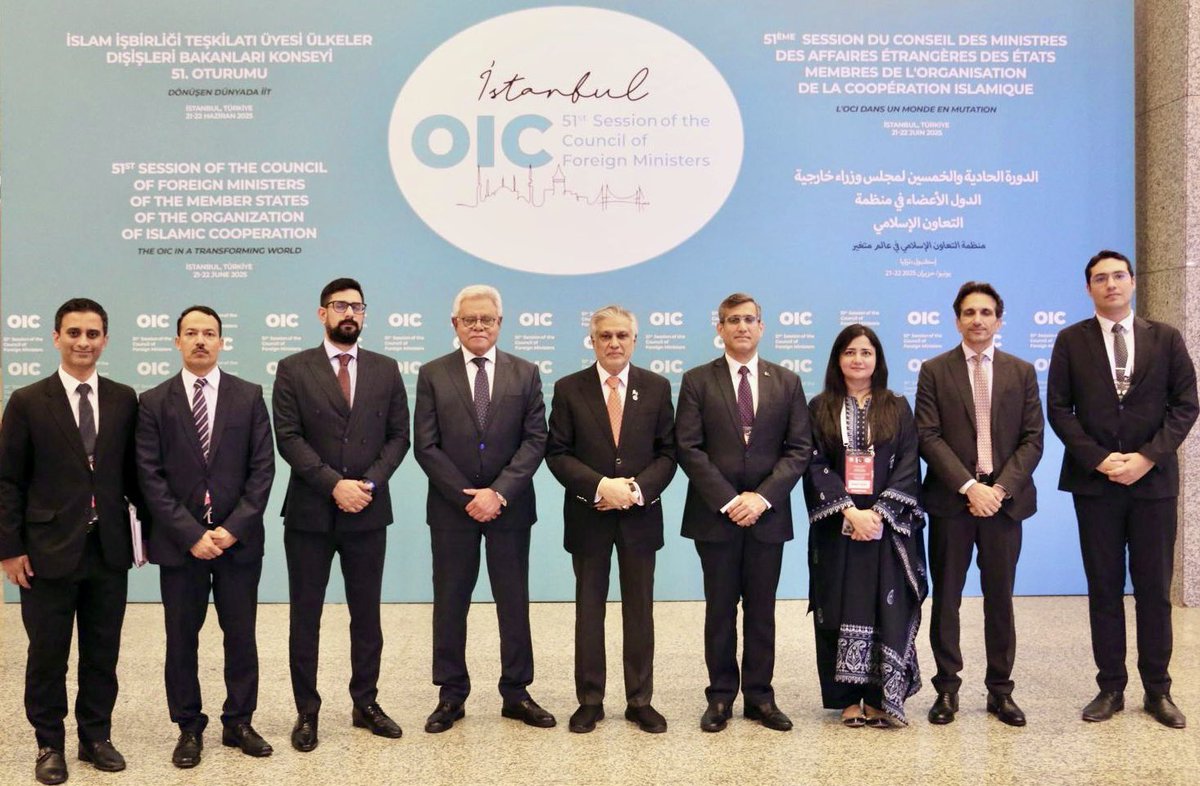 Thank you #Team_Pakistan for all the support and assistance in Istanbul during OIC Council of Foreign Ministers meeting as well as other bilateral meetings on the sidelines with Foreign Ministers/Heads of Delegations of brotherly Islamic Countries 🙏