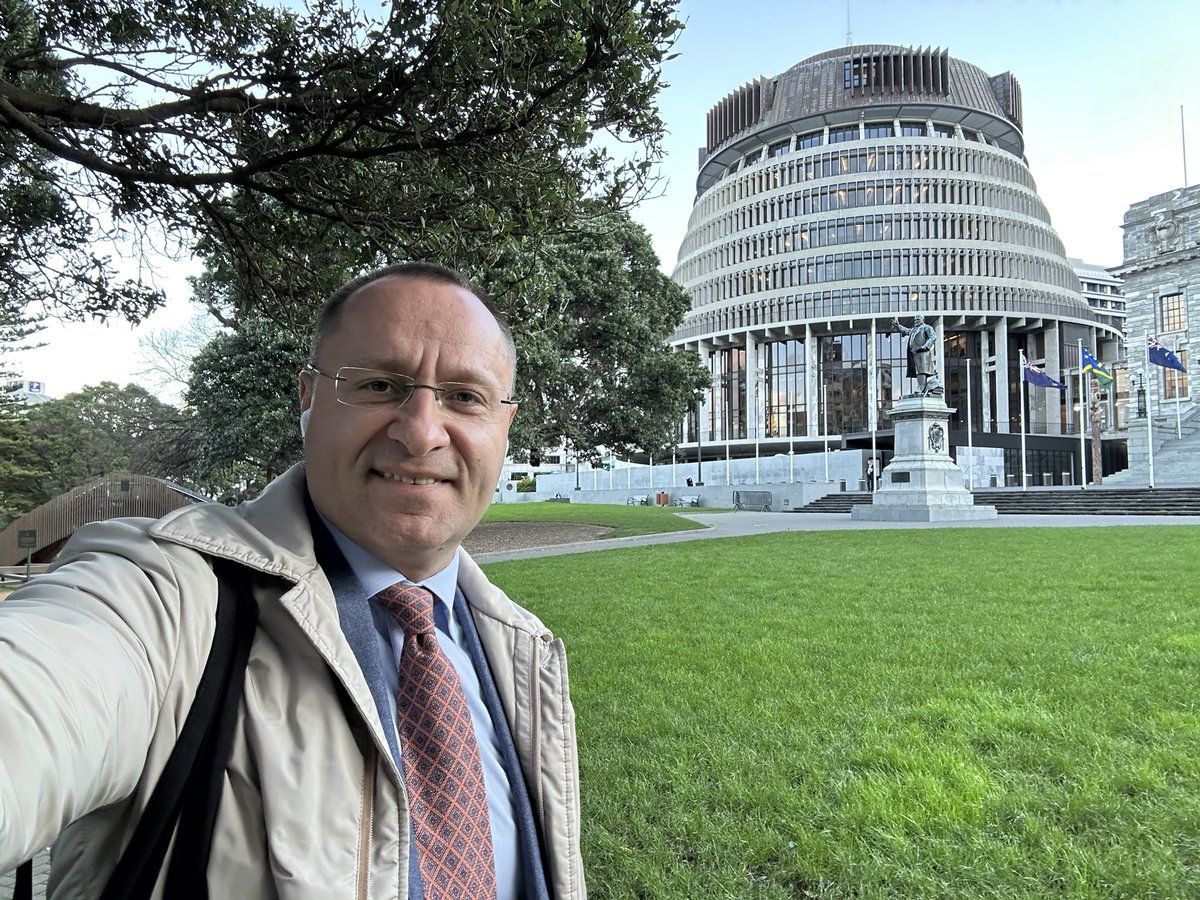 Vasyl Myroshnychenko (@ambvasyl) on Twitter photo I want to express my heartfelt thanks to Prime Minister <a href="/chrisluxonmp/">Christopher Luxon</a> and Foreign Minister <a href="/NewZealandMFA/">Winston Peters</a> for their announcement of a generous NZD $16 million support package for Ukraine. This powerful gesture of solidarity means more than words can say.
I’ve just returned from I want to express my heartfelt thanks to Prime Minister <a href="/chrisluxonmp/">Christopher Luxon</a> and Foreign Minister <a href="/NewZealandMFA/">Winston Peters</a> for their announcement of a generous NZD $16 million support package for Ukraine. This powerful gesture of solidarity means more than words can say.
I’ve just returned from