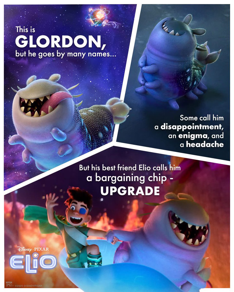 GSCinemas's tweet photo. ๐ซ Meet the stars of #Elio, #Glordon, and #Olga ๐ซถ๐ป
Donโt miss what critics are calling โPixarโs best original since #Cocoโ โ only at GSC in stunning #3D, #Onyx, and #PlayHall! โค๏ธโจ
#ElioMY #Pixar #Disney https://t.co/m7IWICFuLH