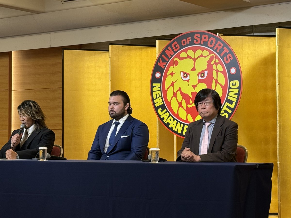 njpw1972's tweet photo. 【NJPW WORLDでLIVE配信中！】

ウルフ アロン選手、新日本プロレス入団会見がスタート！

★ご視聴はコチラから
⇒https://t.co/HqszpPRd1o

#njpw https://t.co/P0kIm8x6ZC