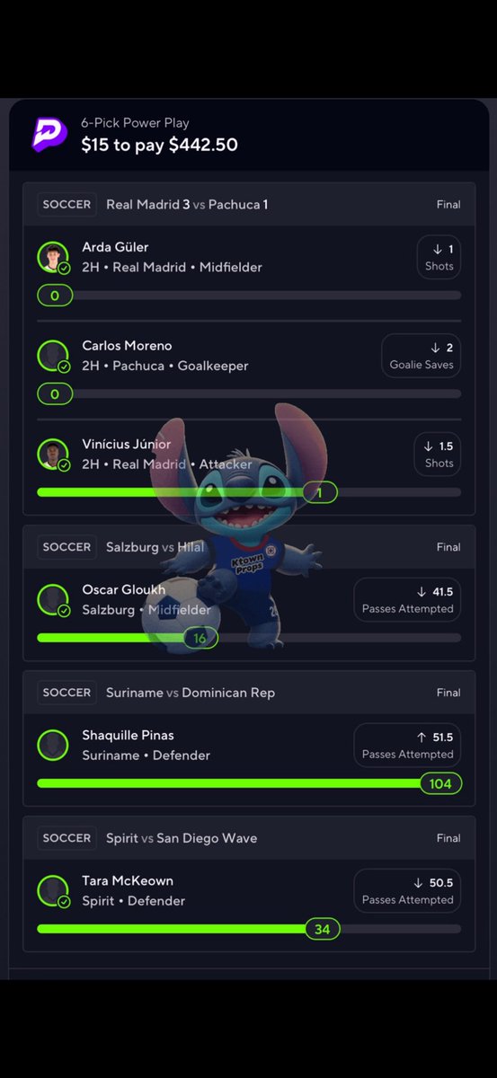 KtownProps's tweet photo. Some more cashed slips today ✅⚽️🎖️

Discord link:  🔗 👇

https://t.co/nzgZdkJzlh

#prizepick #gambling https://t.co/eR0Q1XBhr8