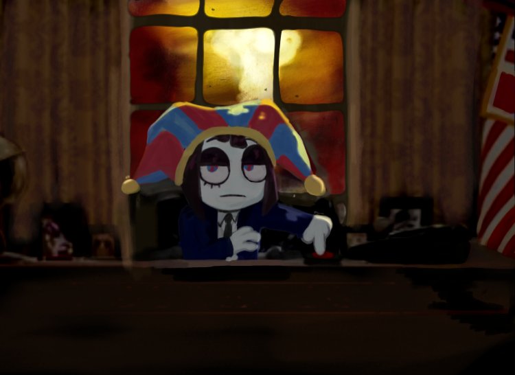 President pomni? Yeah, I knew i had to draw her doing this
#TADC #TADCEp5 #TheAmazingDigitalCircus #tadcfanart
