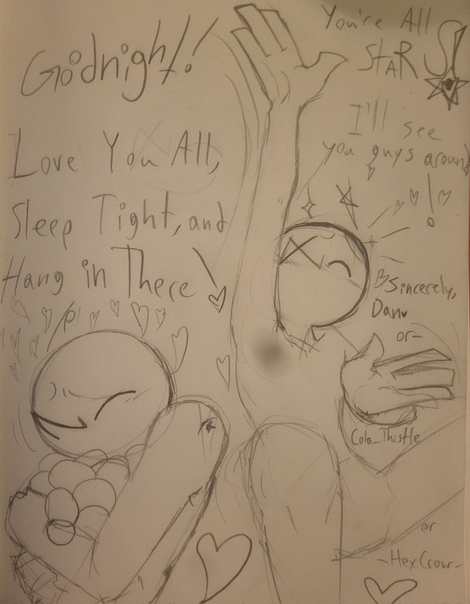 _HexCrow_'s tweet photo. Goodnight, everybody. Sincerely yours, of course. ◇ https://t.co/uw8AzEGKBk