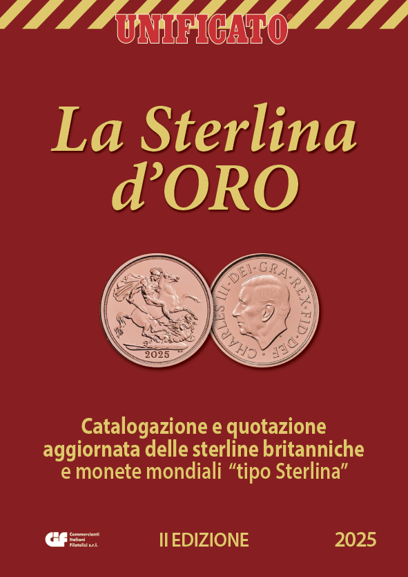 #UNIFICATO LA STERLINA D'ORO (II ed. 2025)

unificato.it/la-sterlina-do…

Catalog. e quot. in italiano tutte le Sterline britanniche e monete mondiali “tipo #Sterlina”

€ 39

#catalogo #catalogue #rivista #magazine #libro #book #buch #editoria #publishing #moneta #coin #numismatica