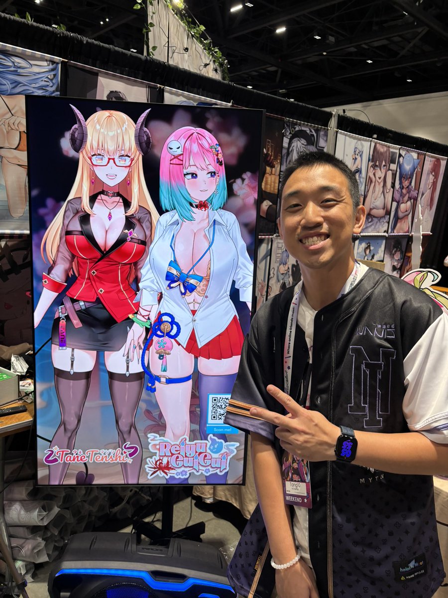 Tang10 (@tkang_10) on Twitter photo Thank you <a href="/MosoBox/">MosoBox ๐ Anime Expo WH-644, Offkai 17, Yabai 22</a> for letting me meet <a href="/tane_tenshi/">Tane | ใฟใ ๐๐</a> and <a href="/reiyuguigui/">Reiyu GuiGui ๐ฆ๐ป reiyuguigui.bsky.social</a>! Lovely to talk with the two of you! :) Thank you <a href="/MosoBox/">MosoBox ๐ Anime Expo WH-644, Offkai 17, Yabai 22</a> for letting me meet <a href="/tane_tenshi/">Tane | ใฟใ ๐๐</a> and <a href="/reiyuguigui/">Reiyu GuiGui ๐ฆ๐ป reiyuguigui.bsky.social</a>! Lovely to talk with the two of you! :)