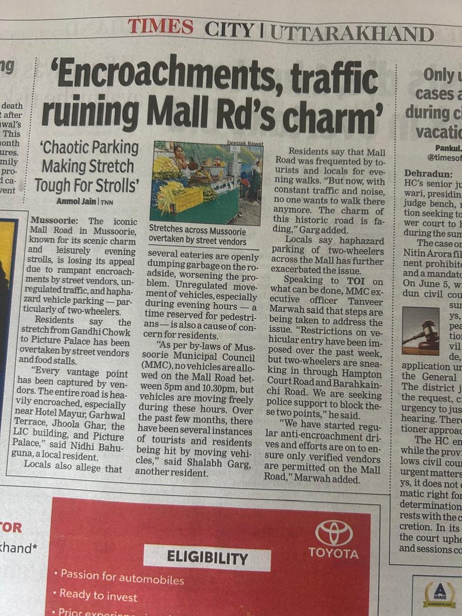 ⁦<a href="/dmdehradun/">District Magistrate, Dehradun</a>⁩ ⁦<a href="/DIGGarhwalRange/">I.G. Garhwal Range Uttarakhand Police</a>⁩ ⁦<a href="/pushkardhami/">Pushkar Singh Dhami</a>⁩ ⁦<a href="/HMOIndia/">गृहमंत्री कार्यालय, HMO India</a>⁩ save mussoorie.