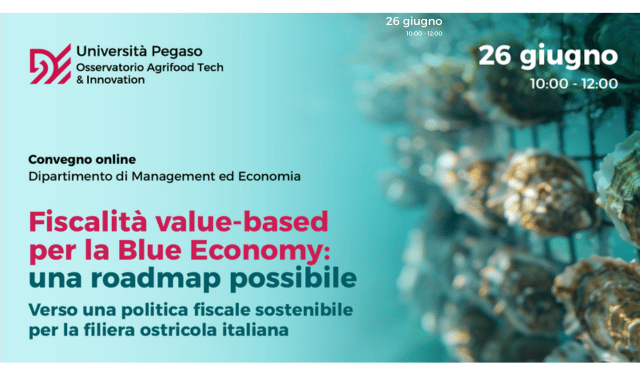🌊 Fiscalità value-based e Blue Economy: il 26/6 il convegno online promosso da Università Pegaso e Pesceinrete. Iscriviti 👉 meet.google.com/fzx-vqii-vbt
