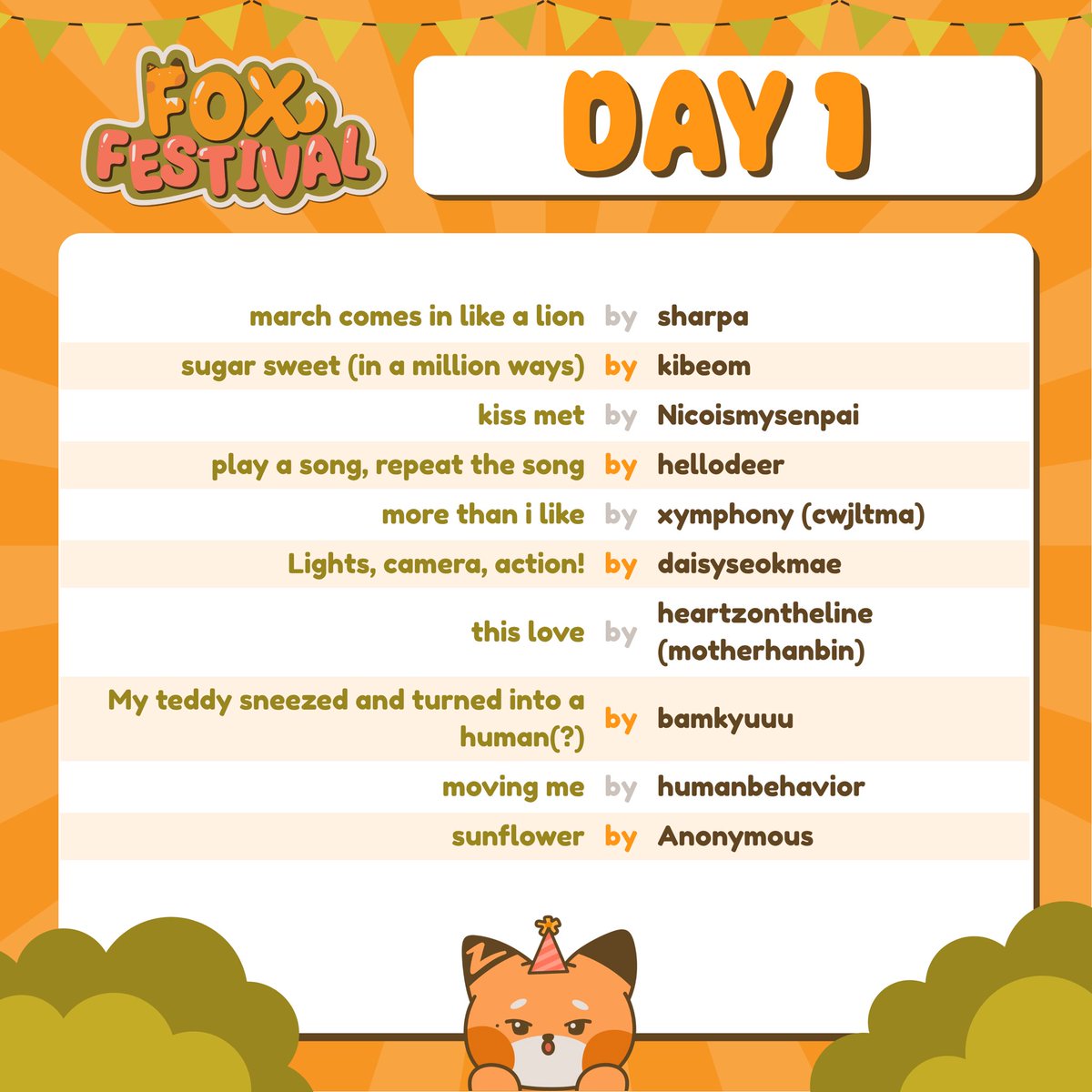 FestForFox tweet picture