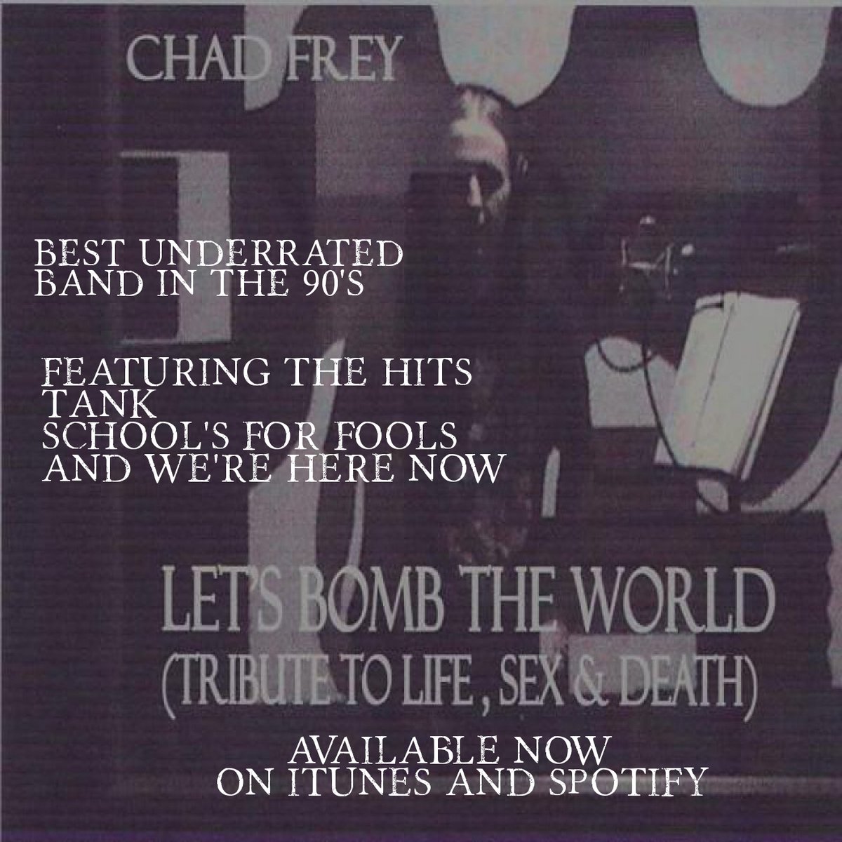 Let's Bomb The World (Tribute To Life, Sex &amp; Death) My 1st Covers Album Was Released On This Day In 2009.  #Tank #SchoolsForFools #Guatemala #RiseAbove #HeyBuddy #WereHereNow #BombTheWorld #90sMetal #LifeSexDeath #Tribute #LSD music.apple.com/us/album/lets-… 
Buy The Album Today!