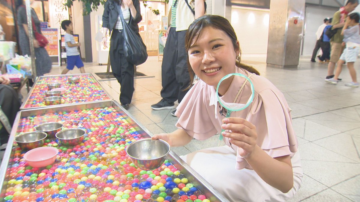 きょう午後6時15分~
#Nスタえひめ 

松山市の夏の風物詩
「土曜夜市」が今年も始まりました🙌

初日の様子を新人🔰の佐藤アナウンサーが取材！

＜愛媛の最新ニュース＞は 
あいテレビNEWS DIGをﾁｪｯｸ 
newsdig.tbs.co.jp/list/news/itv