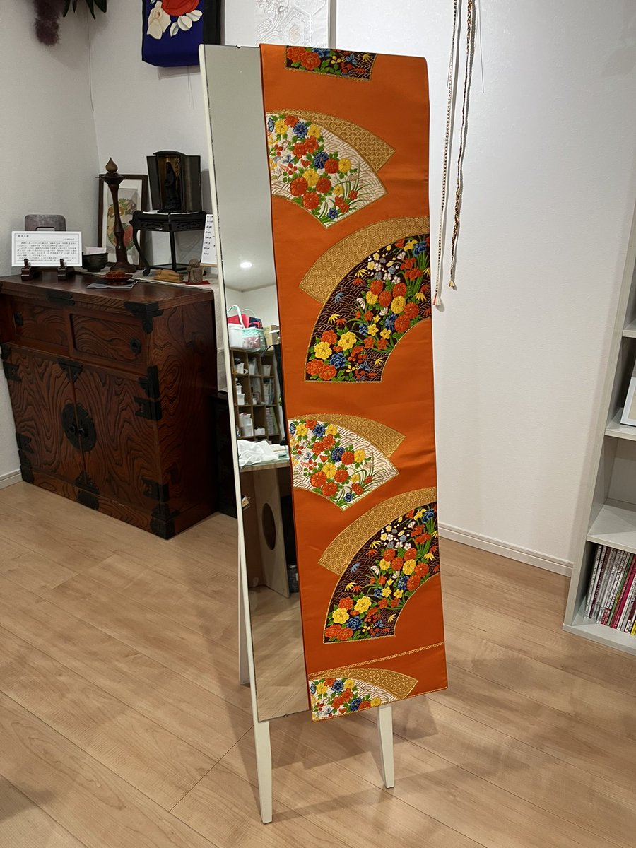 帯のタペストリー✨姿見カバーへ変身💞