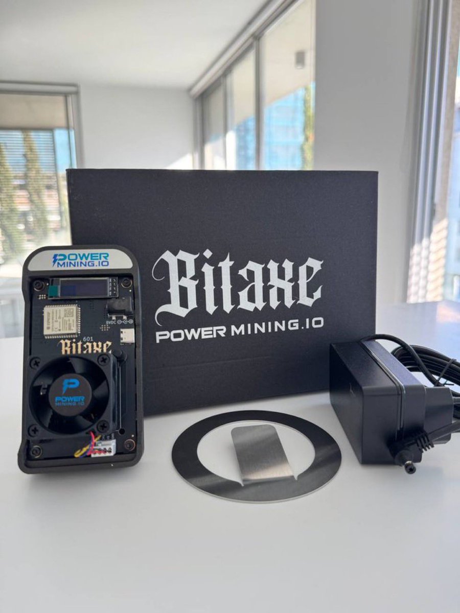 JMellurud's tweet photo. Another cool aspect of the Bitaxe Gamma is that it allows you to learn a lot about bitcoin mining.

Perfect for all bitcoiners who want to learn more about the practicalities of how the network is secured. https://t.co/sze7hh0iT5