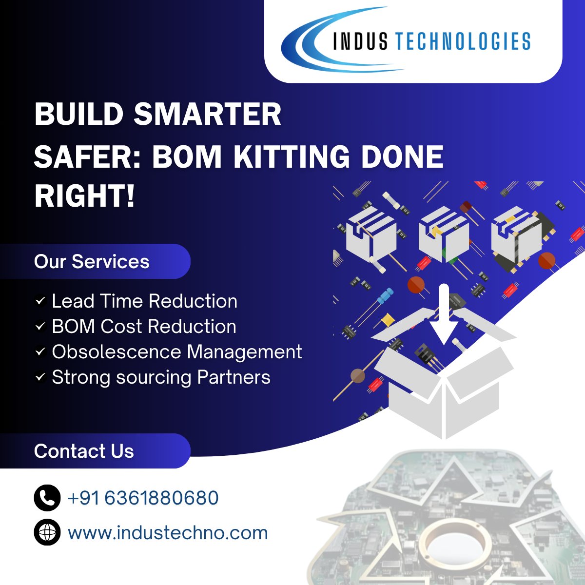 technologi39582's tweet photo. Build Smarter, Safer: Precision BOM Kitting, Perfected.
#KiranMS #IndusTechnologies #ElectronicComponents #BuildSmarterSafer #BOMKitting #SmartConstruction #SafeBuild #PrecisionKitting #ConstructionEfficiency #BuildRight #SmarterSaferBuild #BOMDoneRight #ConstructionInnovation https://t.co/V9bBRTbmkL
