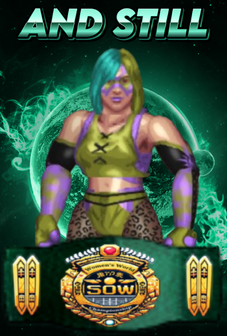 SOWKerry's tweet photo. Kimura Aiko defeats Lilith to retain the SOW Women's World Championship in 28 Minutes 41 Seconds with the Glowing Finale! https://t.co/sA1ih8QU3t