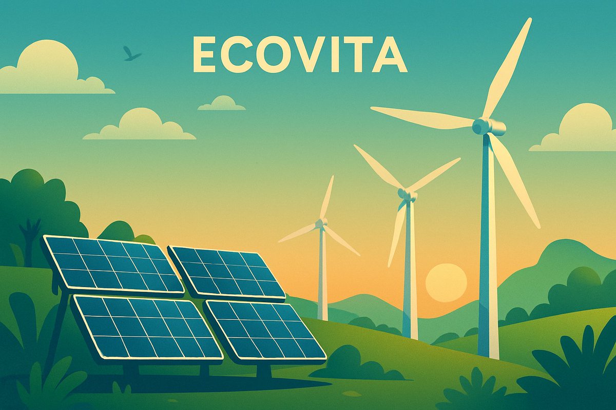 🌍 In 2024, renewables made up 40.9% of global electricity generation — and a staggering 75% of new capacity came from solar power. ☀️

ECOVITA proudly joins the movement for a greener future. 🌱

#RenewableEnergy #SolarPower #GreenFuture #ECOVITA #CleanEnergy #Sustainability
