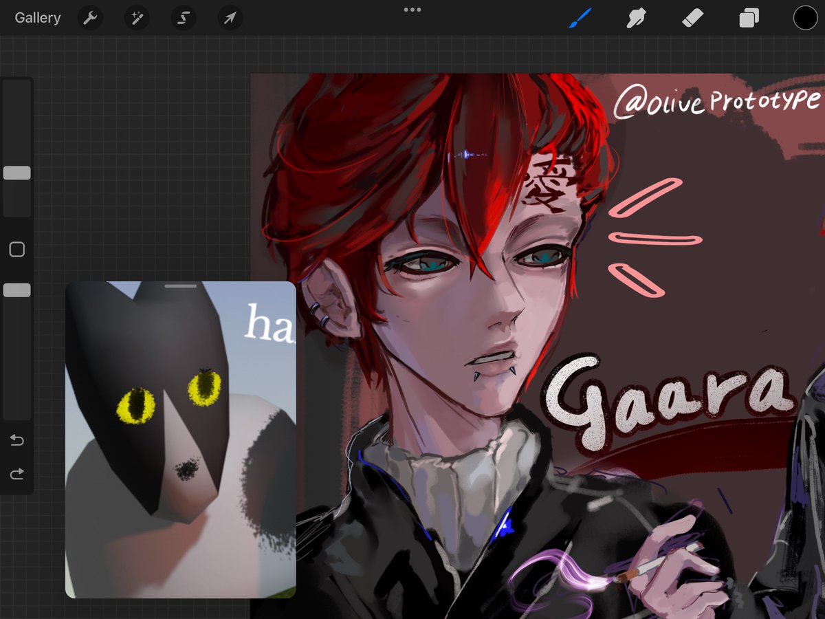 oliveprototype's tweet image. im alivee #gaara #narutotwt #NarutoShippuden #アート #絵描きさんと繋がりたい #fanart #artmoots