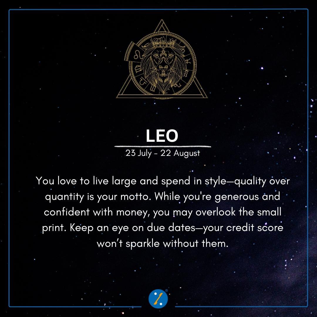 BankBazaar's tweet photo. #Astromoney
You donβt just spend moneyβyou make a statement. Leos, your wallet shines as bright as you do. β¨
Disclaimer: This series is just for fun and entertainment. Itβs not real financial advice! π
#leo #zodiacfinance #moneytalks #financialfun #MondayMorning https://t.co/06bUiAjR1T