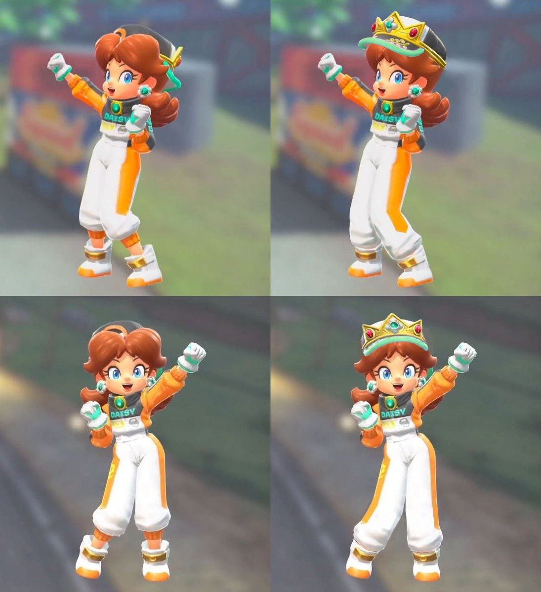 デイジー♥️ anyways fixed pro racer Daisy's fugly styling 🤗🤗🤗 #idgaf