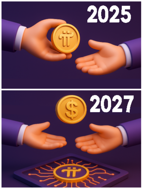 I believe this is how it will unfold: 
within the next 2 to 3 years at the latest, instead of a world where people directly pay with $Pi, we'll more likely see a system where payments are made using stablecoins on the Pi Network, while Pi is used as the gas fee to power those