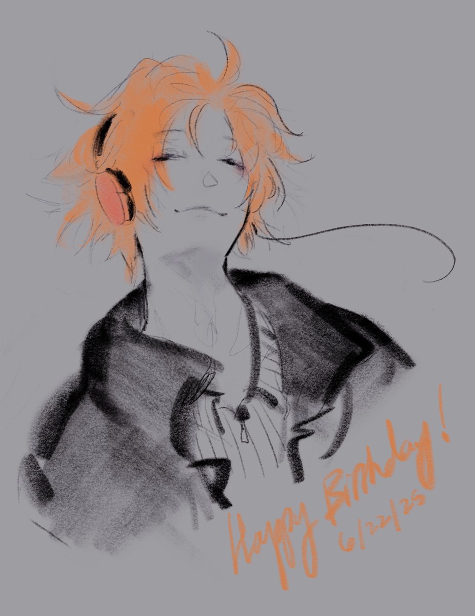 moeggoi's tweet image. Happy birthday Yosuke!!! 🎂 Just a last minute sketch (since I'm drawing him for the zine rn I just can't show it lol)
