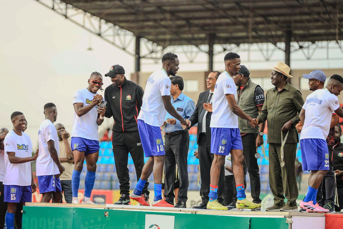 Congratulations <a href="/PoliceFCKE/">KENYA POLICE FC</a>, the 2024/25 FKF Premier League Champions