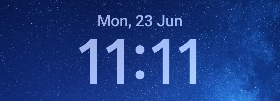 11:11 Sending love and affection.
#mondayvibes ❤️