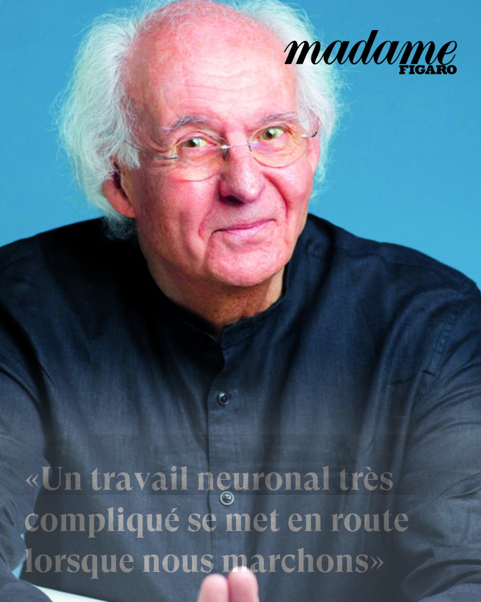 Roger-Pol Droit, philosophe : «Un travail neuronal très compliqué se met en route lorsque nous marchons»
➡️ l.lefigaro.fr/3Yh