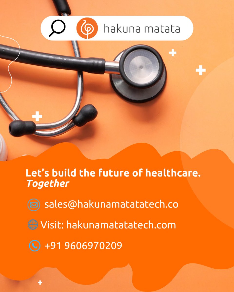 hakunamatata_in's tweet image. At Hakuna Matata Solutions, we help providers go digital - fast.

Let’s build the future of healthcare. Together.

📩 sales@hakunamatatatech.com
🌐 hakunamatatatech.com
📱 +91 9606970209

#DigitalHealth #HealthTech #EMRIntegration #HealthcareInnovation #hakunamatataway
