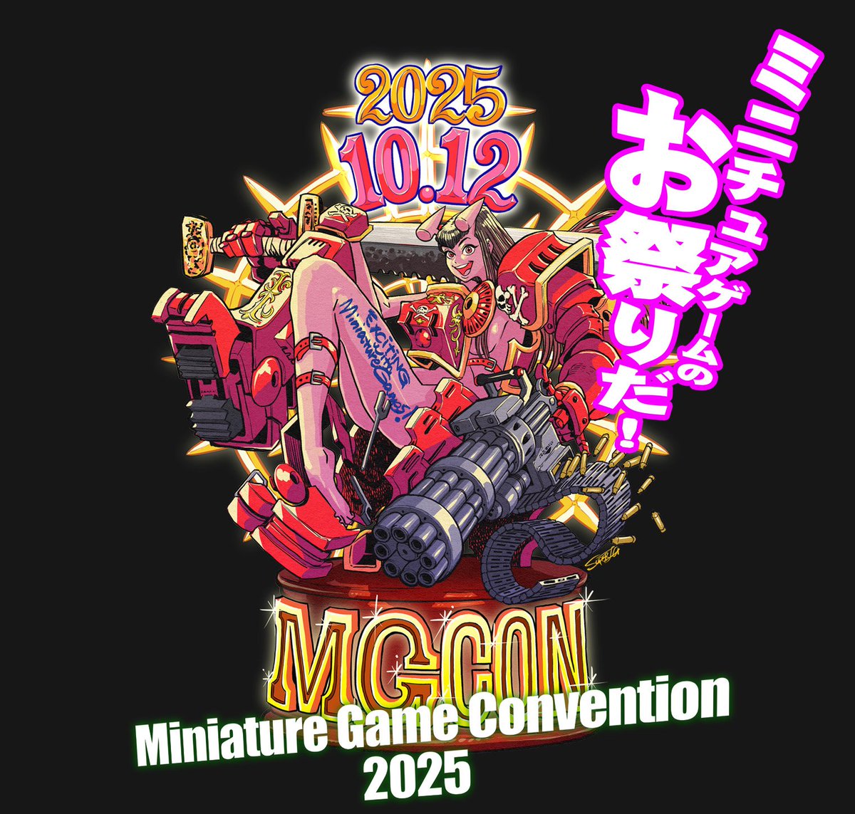 当店からも出店致します。
ミニチュアホビー新しい時代の一歩目となるよう私たちも頑張ります！!
関西以外の方々ともお会いできるのを楽しみにしております。
是非応援をよろしくお願い致します！

miniaturegameconvention.com