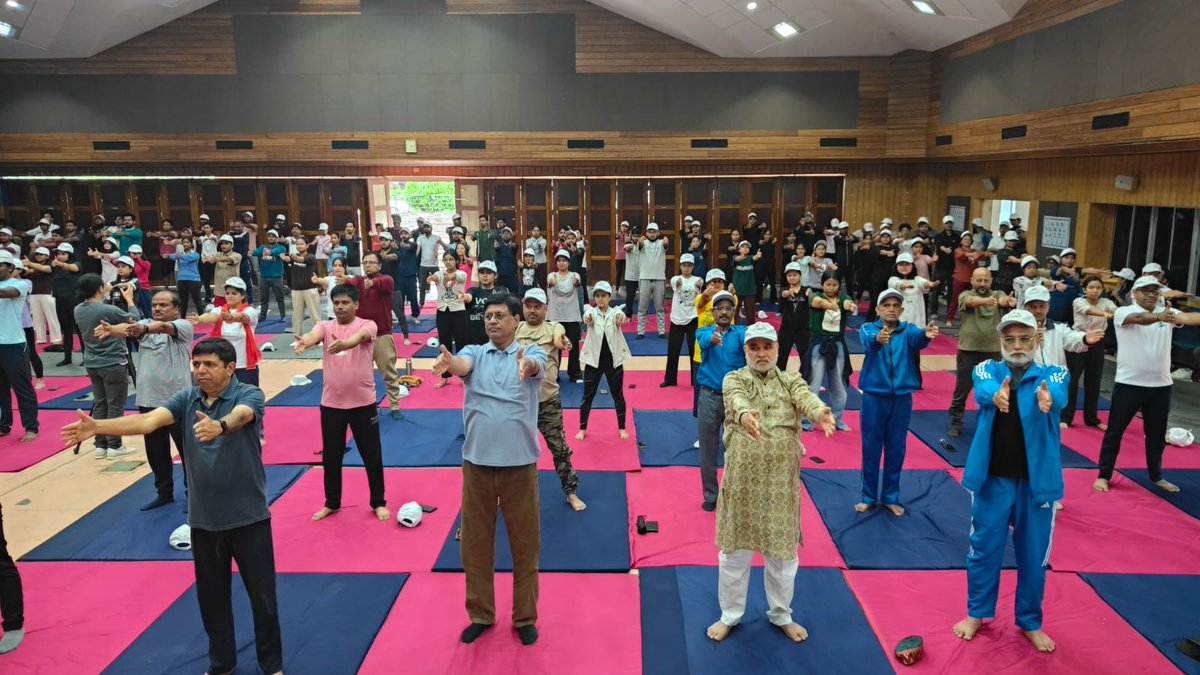 NEHU (@nehu_shg) on Twitter photo #NEHU celebrates International Day of Yoga 2025 with gusto #InternationalDayofYoga2025 #IDY2025 <a href="/dpradhanbjp/">Dharmendra Pradhan</a> <a href="/EduMinOfIndia/">Ministry of Education</a> <a href="/ANI/">ANI</a> <a href="/MoHFW_INDIA/">Ministry of Health</a> <a href="/PTI_News/">Press Trust of India</a> <a href="/mygovindia/">MyGovIndia</a> #NEHU celebrates International Day of Yoga 2025 with gusto #InternationalDayofYoga2025 #IDY2025 <a href="/dpradhanbjp/">Dharmendra Pradhan</a> <a href="/EduMinOfIndia/">Ministry of Education</a> <a href="/ANI/">ANI</a> <a href="/MoHFW_INDIA/">Ministry of Health</a> <a href="/PTI_News/">Press Trust of India</a> <a href="/mygovindia/">MyGovIndia</a>
