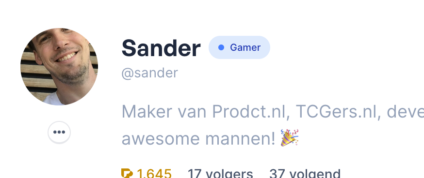 sanderjansma's tweet photo. En, leuk nieuwigheidje: Flairs! Vanaf nu kun je extra uitstralen wat voor type "productpersoon" jij bent. Op deze manier kun je gerichter interessante mensen vinden en volgen. Welke flair zou jij hebben? https://t.co/IIKpCSH4gm