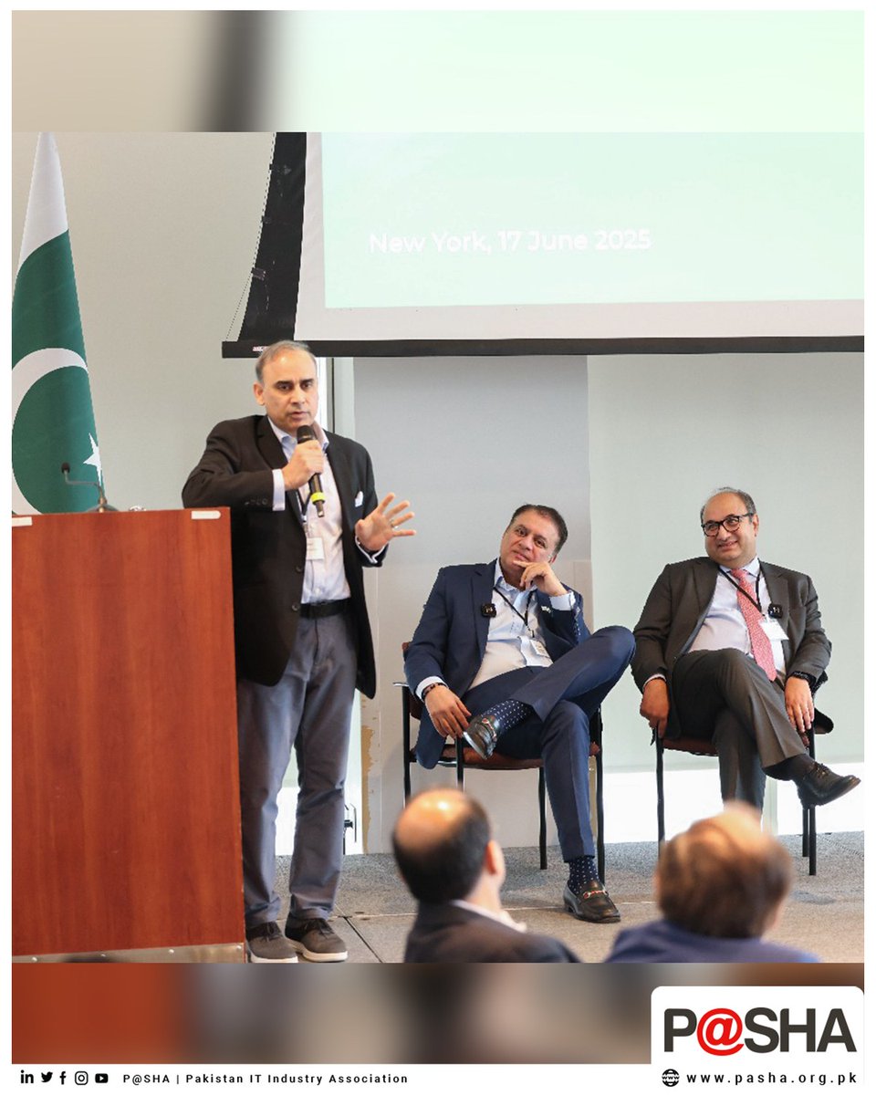 On June 17th, New York became the spotlight for Pakistan’s tech ambitions as leading voices took the stage at the Pakistan-US Tech Investment Conference, hosted by <a href="/PSEB/">PSEB</a> and OPEN Global. 

Chairman P@SHA, Mr. Sajjad Syed, took the stage to spotlight Pakistan’s dynamic IT