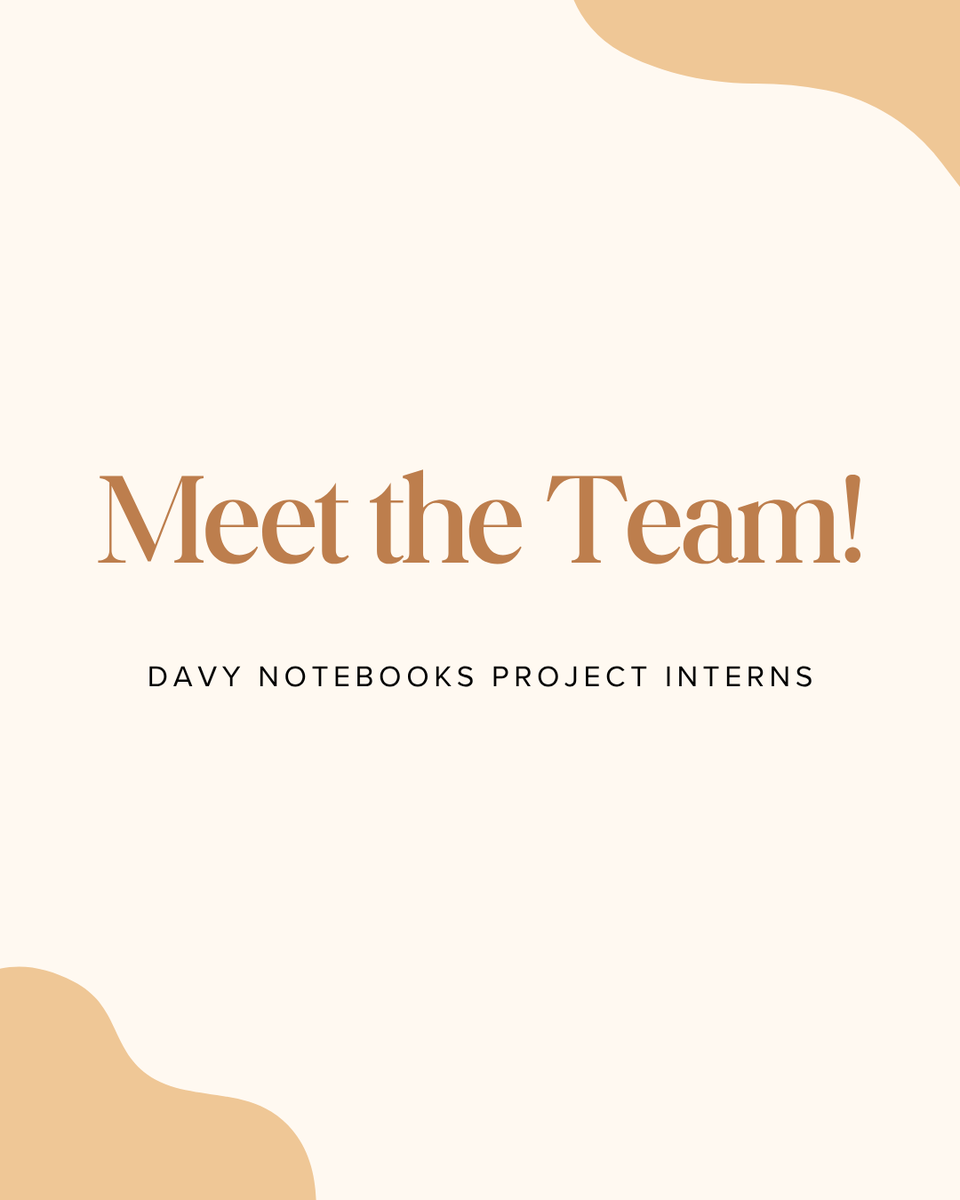 Davy Notebooks Project tweet media