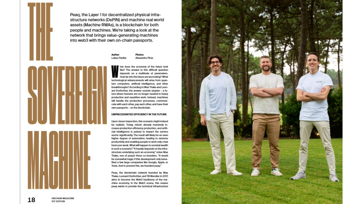 peaq will be the biggest boy band to break America since BTS.

Leo will be clanking out their hits from The Sovereign Machine at <a href="/Permissionless/">Permissionless</a> IV. 

Don't miss history being made.