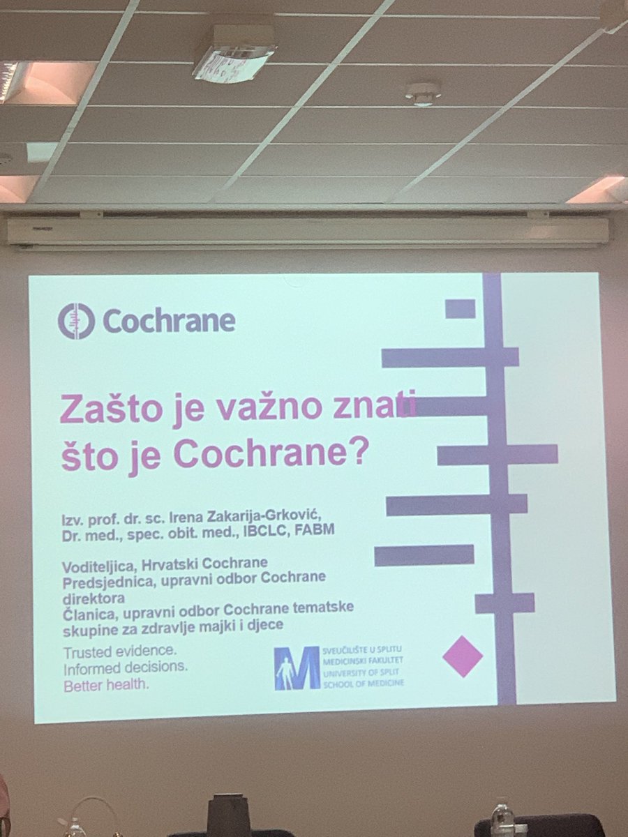 SmkMostar's tweet photo. Cochrane Bosna i Hercegovina u suradnji sa Cochrane Hrvatska danas je najavila 3.simpozij na temu “Od dokaza do prakse-Jačanje temelja za donošenje kliničkih odluka” 19.rujna 2025.g na Medicinskom fakultetu Sveučilišta u Mostaru. @cochranecollab @SVE_Mostar  @CochraneLibrary https://t.co/DJEFDf5Q4T
