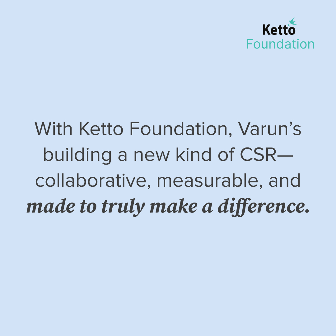Varun Sheth’s journey from finance to social change has been driven by one goal: impactful, tech-powered philanthropy. Through Ketto Foundation, he’s focusing on lifting 1 million families out of poverty by building sustainable, collaborative CSR initiatives that create lasting,