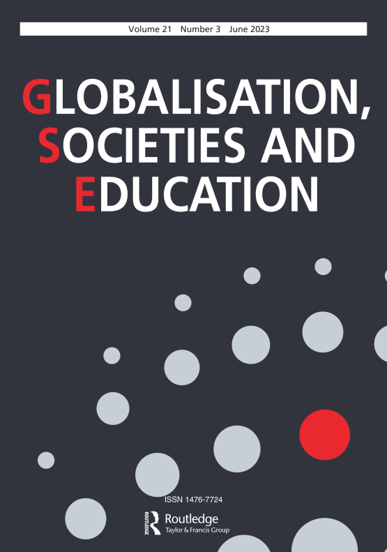 Centre for Global Ed (@cgebelfast) on Twitter photo Authors may be interested in responding to this call for contributors from the journal "Globalisation, Societies and Education" on the important theme: "Education and the crisis of the 'liberal' world order".  Deadline for abstracts is 31 August.
think.taylorandfrancis.com/special_issues… Authors may be interested in responding to this call for contributors from the journal "Globalisation, Societies and Education" on the important theme: "Education and the crisis of the 'liberal' world order".  Deadline for abstracts is 31 August.
think.taylorandfrancis.com/special_issues…