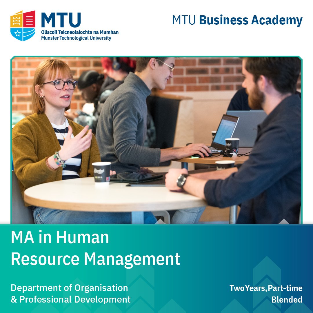 Develop the skills to lead, support and shape the modern workplace. MTU’s industry focused Human Resource Management programmes blend practical learning with strategic thinking. 

Apply now or contact us for more information.

👉 mtubusinessacademy.ie/hrm/

#HRCourses #HumanResource