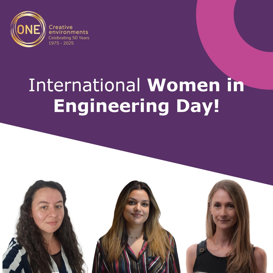 International Women in Engineering Day! #INWED2025 
 
Today, we’re honouring the incredible women who are shaping a better future through engineering.

We’re fortunate to have Tanya and A’isha in our Civil &amp; Structural Engineering team, and Aurora in our Building Services team.