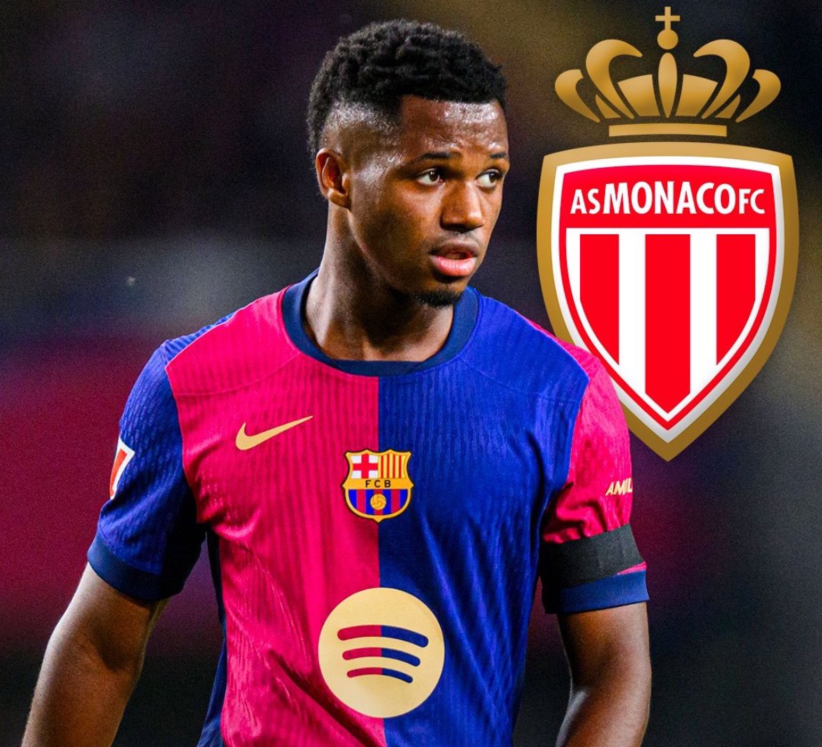 🚨🇲🇨 Understand AS Monaco are planning for Ansu Fati’s medical this week.

Monaco and Barcelona are completing all details of the agreement on loan with buy option clause.

Here we go, still expected soon. ✅