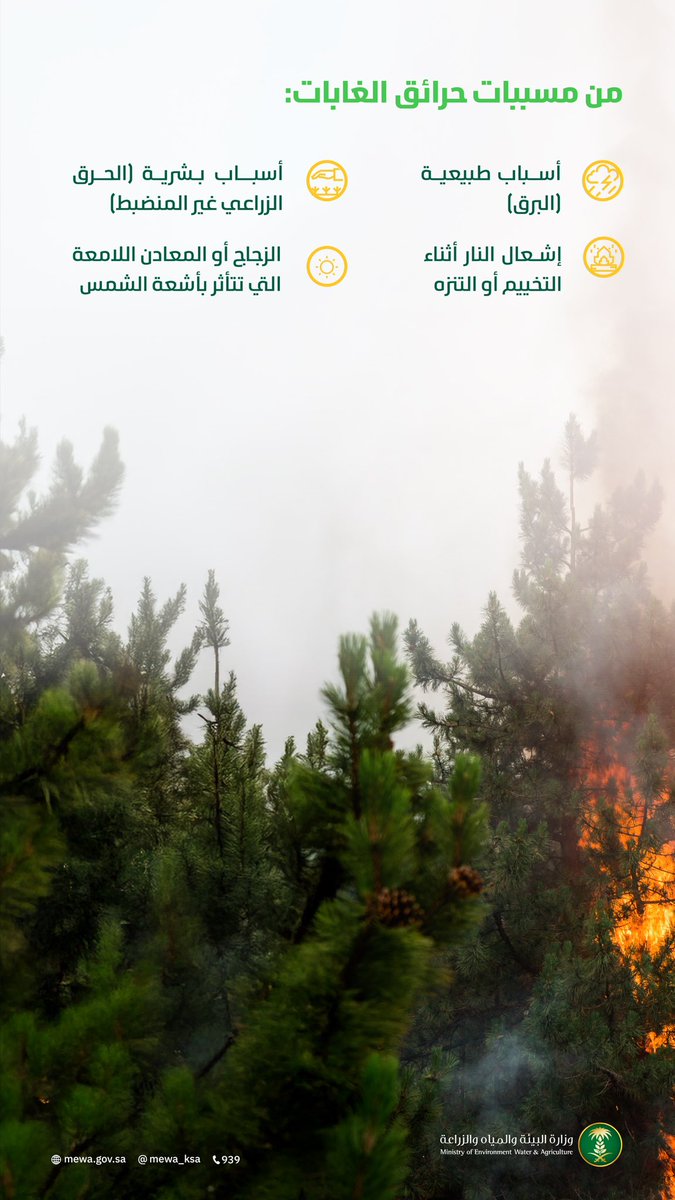 وزارة البيئة والمياه والزراعة tweet media