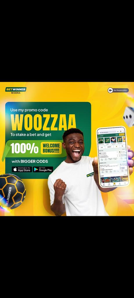 Woozzaa (@woozzaabets) on Twitter photo Over 1.5 FT Goals Accumulator π₯
Let's Play Again π»
π 1οΈβ£ 0οΈβ£ + Odds
Codes π R1CHX
Bookie π <a href="/BetwinnerNg/">BetwinnerNG</a>
Not on?
Register π
bwredir.com/2gKE?p=%2Fregiβ¦
Use Promo Code π WOOZZAA
RTβ
Over 1.5 FT Goals Accumulator π₯
Let's Play Again π»
π 1οΈβ£ 0οΈβ£ + Odds
Codes π R1CHX
Bookie π <a href="/BetwinnerNg/">BetwinnerNG</a>
Not on?
Register π
bwredir.com/2gKE?p=%2Fregiβ¦
Use Promo Code π WOOZZAA
RTβ