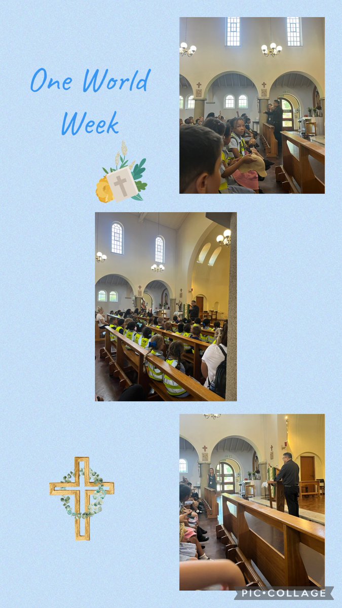 StTeresasHarrow's tweet photo. Reception visited St Theresa’s church as part of our learning about Christianity during One World Week. Thank you Fr Antonio for speaking to us about the features of our church and leading this special visit. ⛪️✝️#StTs #RE #OneWorldWeek https://t.co/MOzHRn9jyu