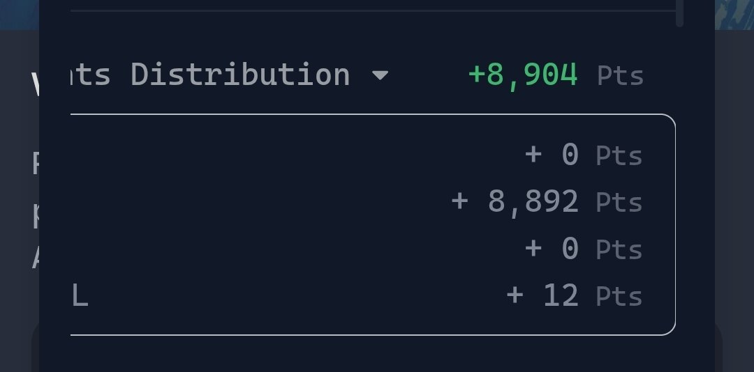 Zh0u 🧬 (@crypto_zh0u) on Twitter photo Virgen Points are out!!
But mine is dropping, 2nd day in a row now 🥺😭
From 10k+ to 8.9k points now 😞
Global <a href="/virtuals_io/">Virtuals Protocol</a> Points also reducing for 4th day in a row. Good sign of deflation 🫡
How many points you gotten today?
Pledging to $WACH? Virgen Points are out!!
But mine is dropping, 2nd day in a row now 🥺😭
From 10k+ to 8.9k points now 😞
Global <a href="/virtuals_io/">Virtuals Protocol</a> Points also reducing for 4th day in a row. Good sign of deflation 🫡
How many points you gotten today?
Pledging to $WACH?