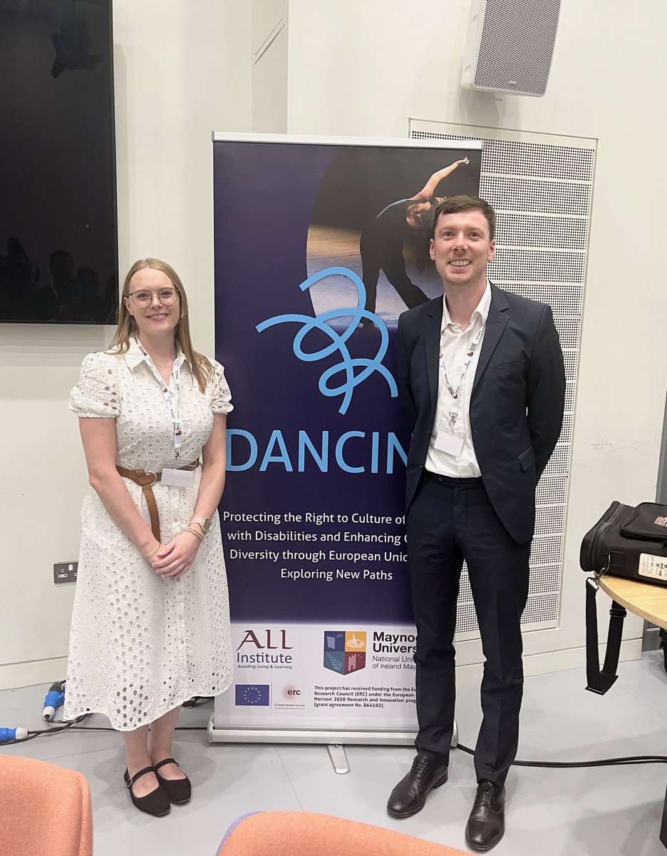 National Disability Authority (@ndaireland) on Twitter photo On Friday, our Senior Policy Advisor, Ciarán Finlay, participated in a roundtable discussion at the <a href="/DancingErc/">ERC_DANCING</a> Final Conference which explored how EU policy can advance cultural participation for persons with disabilities.
Congratulations to Professor Delia Ferri and the team. On Friday, our Senior Policy Advisor, Ciarán Finlay, participated in a roundtable discussion at the <a href="/DancingErc/">ERC_DANCING</a> Final Conference which explored how EU policy can advance cultural participation for persons with disabilities.
Congratulations to Professor Delia Ferri and the team.