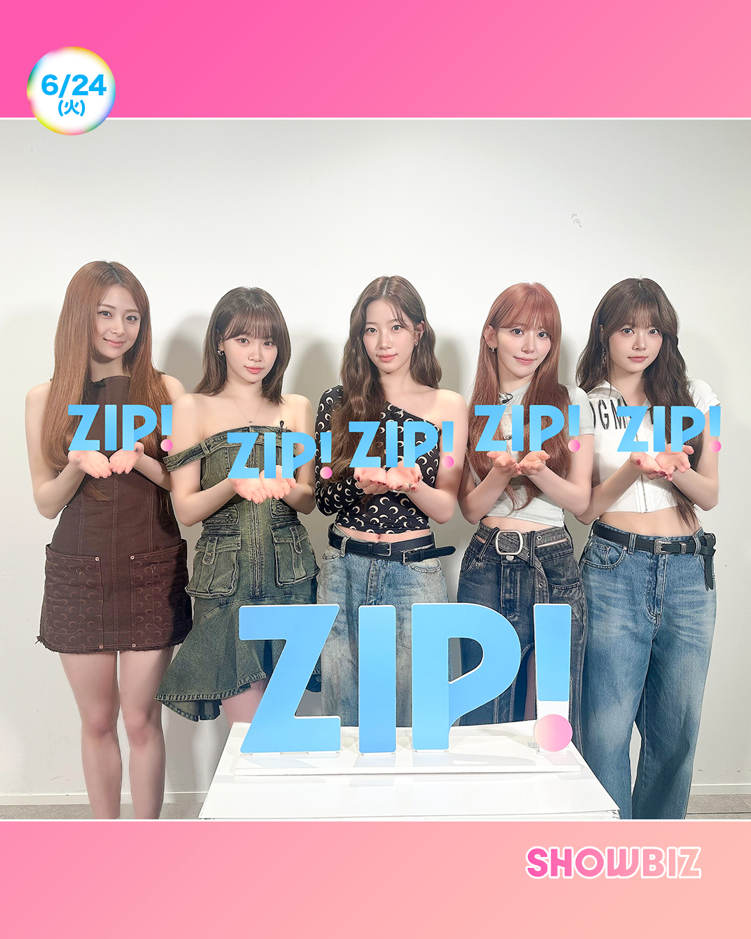 ZIP! 【公式】 on X: 