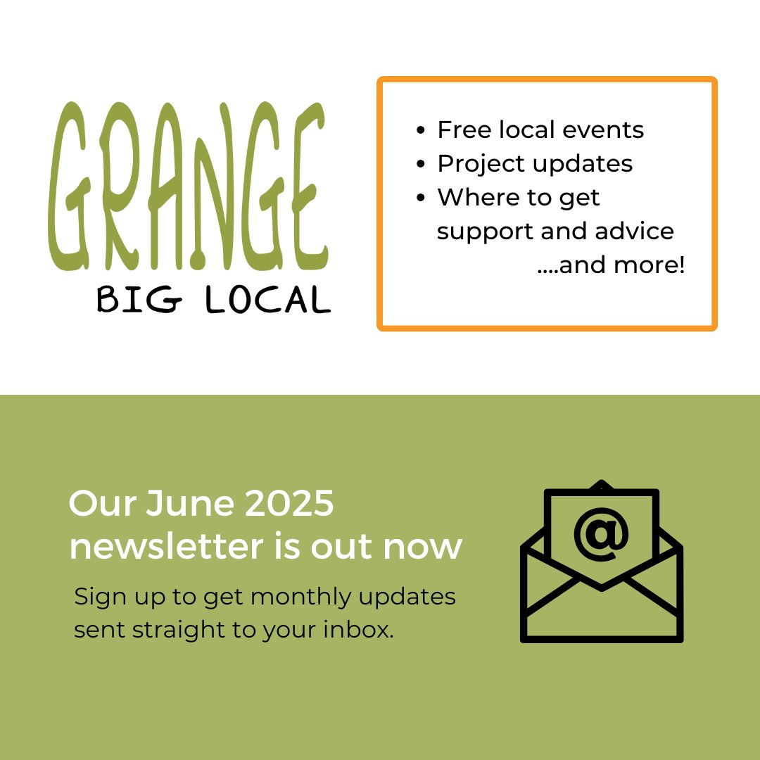 Our June newsletter is out now! Read it here: mailchi.mp/cc86fc771f98/g…

Sign up to get our monthly email newsletter sent straight to your inbox: grangebiglocal.us10.list-manage.com/subscribe?u=de…