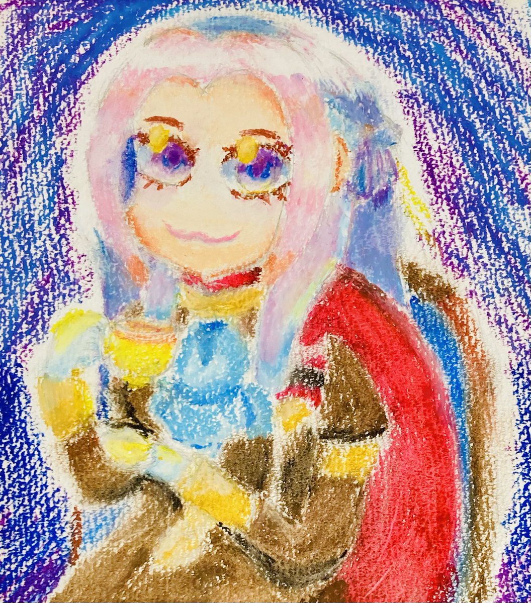 tokoro10o1shi's tweet image. #エーデルガルトフォンフレスベルグ生誕祭2025
#クレヨンアート
 一日遅れたけれど、エルちゃん大好きなので☺️